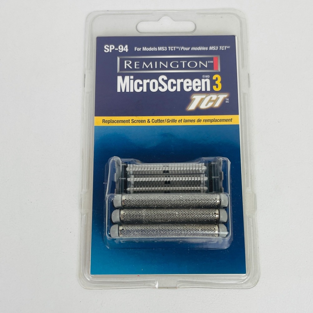 Remington Shaver Replacement Screen & Cutter SP-94 MS3 TCT Silver NEW